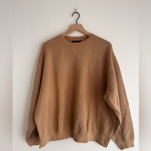 Classic Tan Cotton Sweater